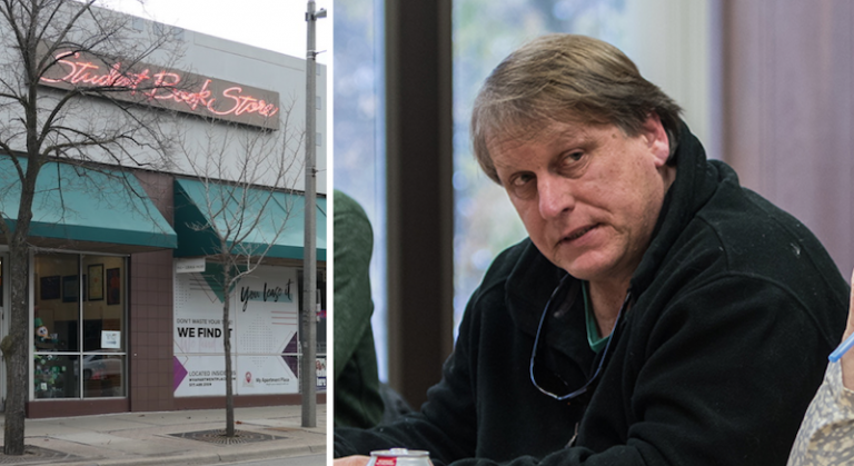 SBS today, and Greg Ballein at the Nov. 14, 2019, meeting of East Lansing's Downtown Development Authority